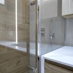 mamparas transparentes baño