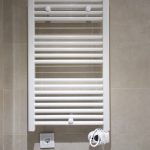 radiador pared baño