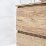 mueble de lavabo de madera