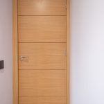 puerta madera dormitorio