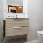 mueble baño madera