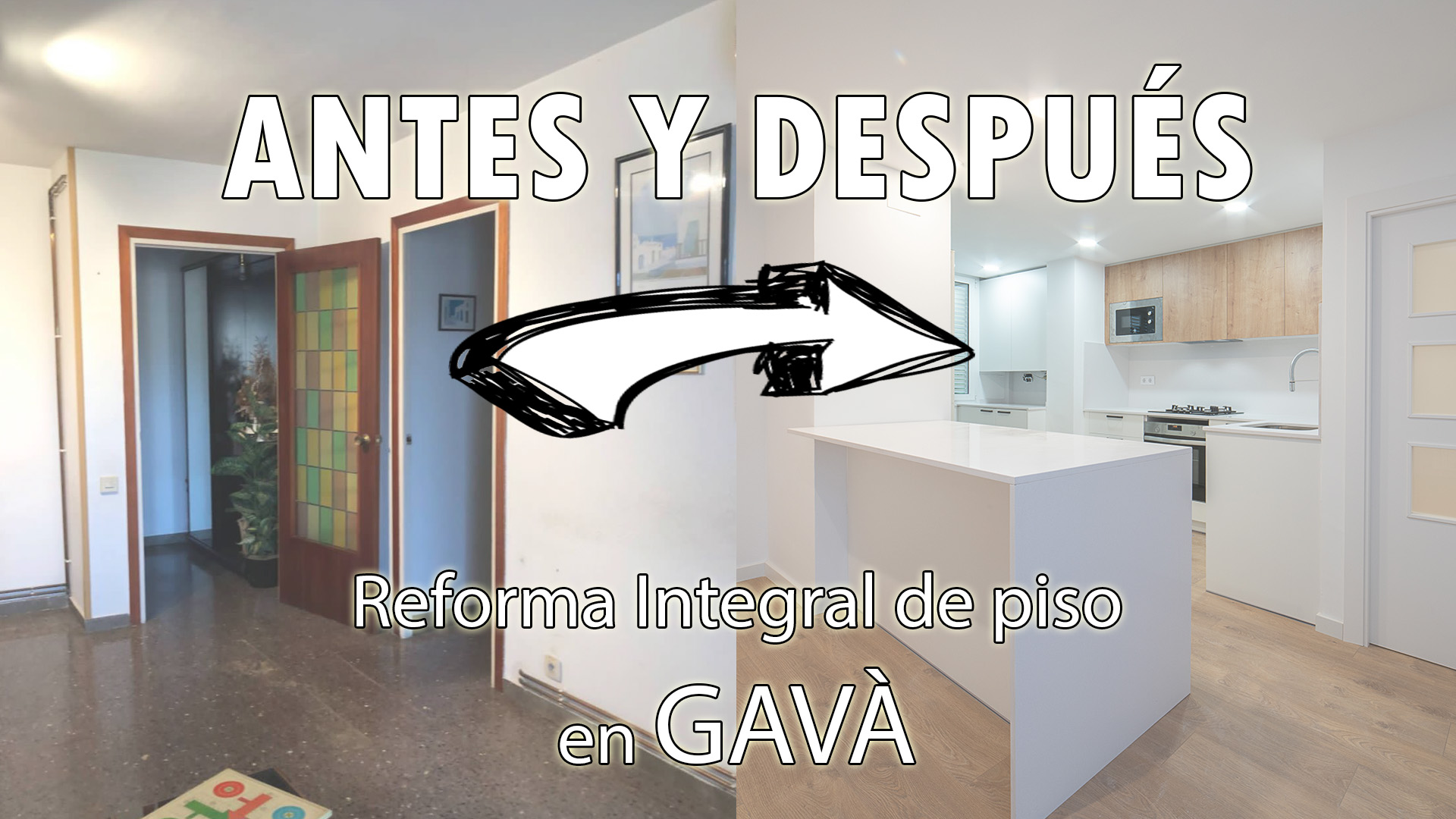 Antes y después: reforma integral en Gavà