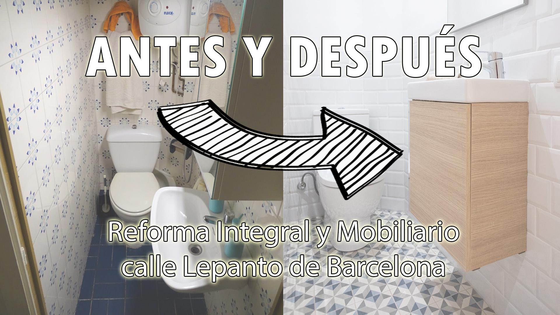 Reforma integral en Barcelona: antes y después
