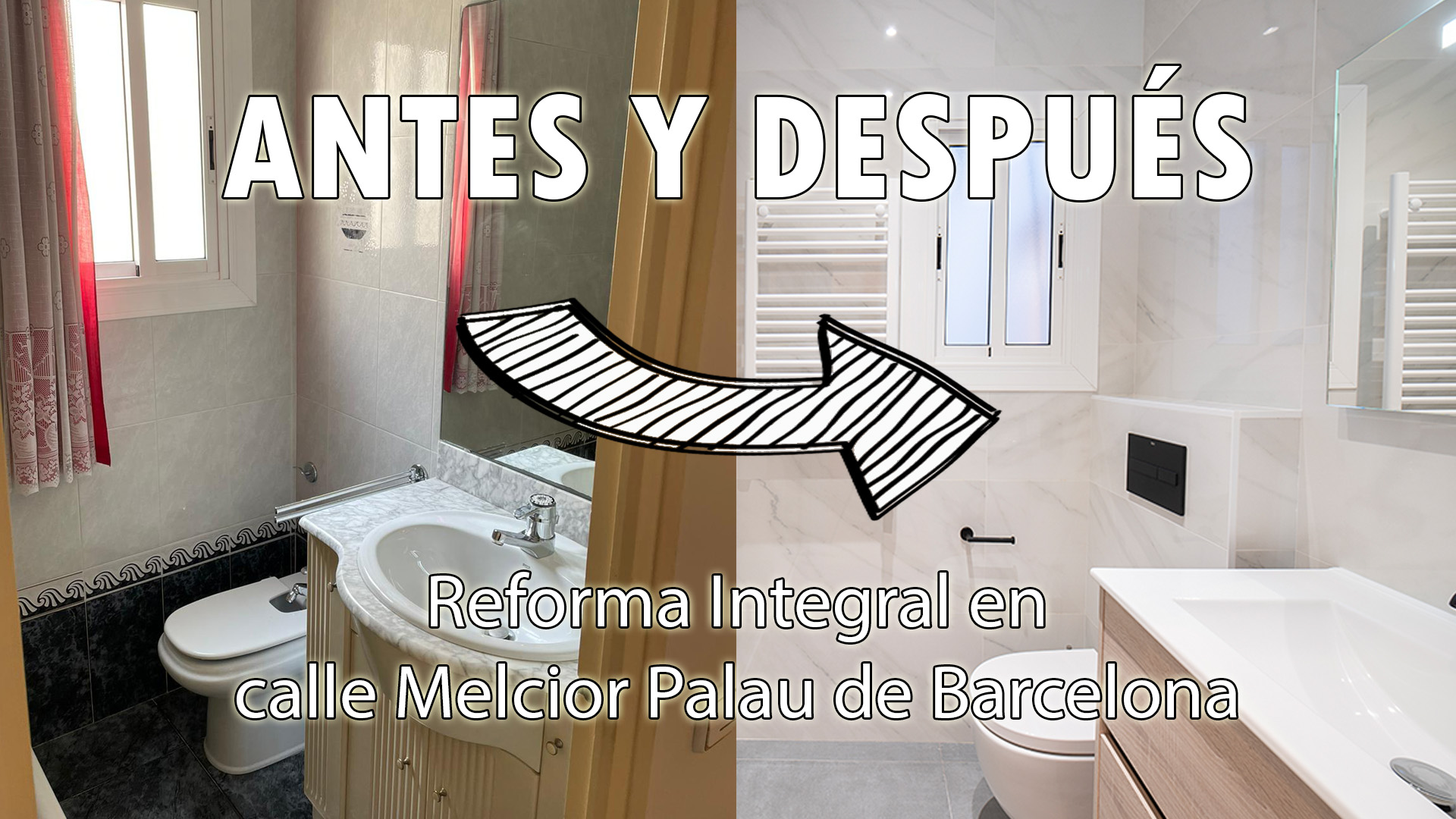 Antes y después: reforma integral en calle Melcior Palau