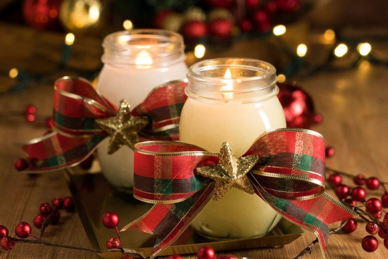 velas decoracion navidad