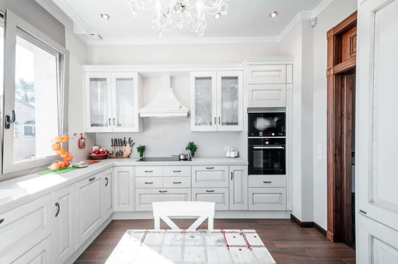 cocina vintage blanca