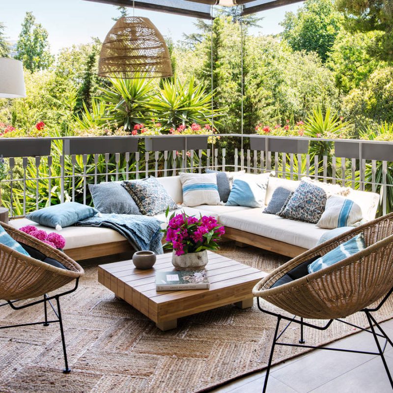 decoracion patio exterior