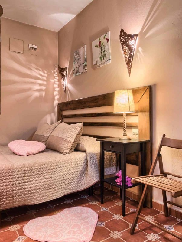 dormitorio decoracion rustica