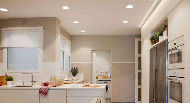 cocina luces ojo buey
