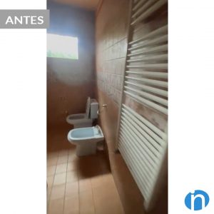 antes despues reforma baño