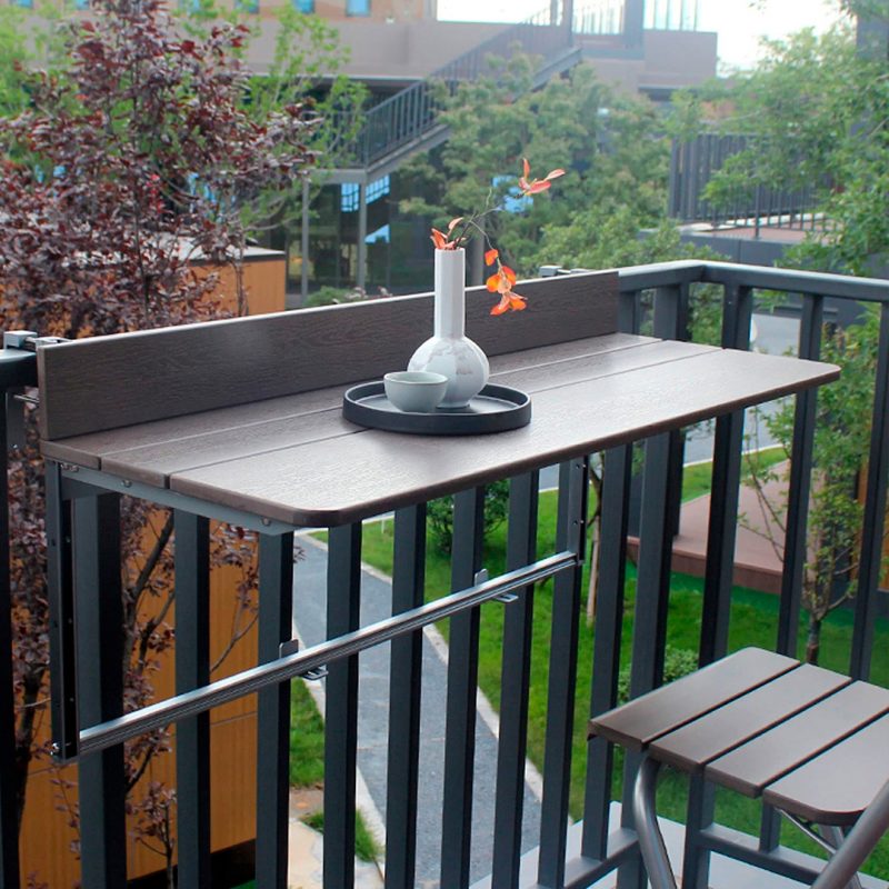 mesa plegable balcon