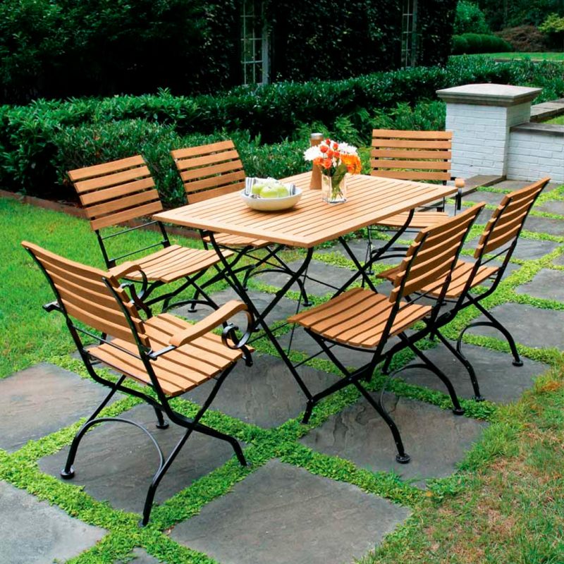 mesa exterior jardin