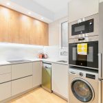 cocina equipada abierta