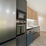 mueble cocina negro