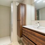mueble baño madera