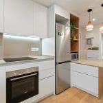 cocina contemporanea abierta