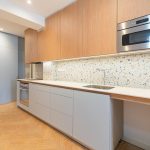 cocina lineal moderna