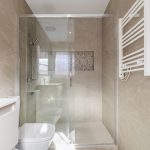 mampara baño moderno