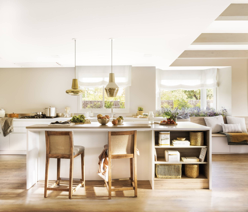 cocina abierta