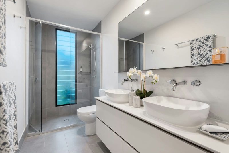 diseño baños interiores